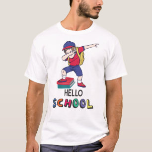 T-shirt Bonjour l'école