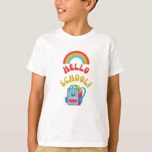 T-shirt Bonjour l'école !