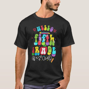 T-shirt Bonjour l'équipe de cinquième année Professeur de