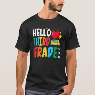 T-shirt Bonjour l'équipe de troisième année 3e année Retou