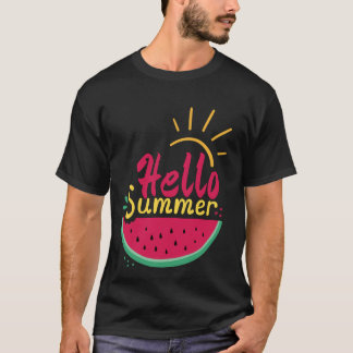 T-shirt bonjour l'été