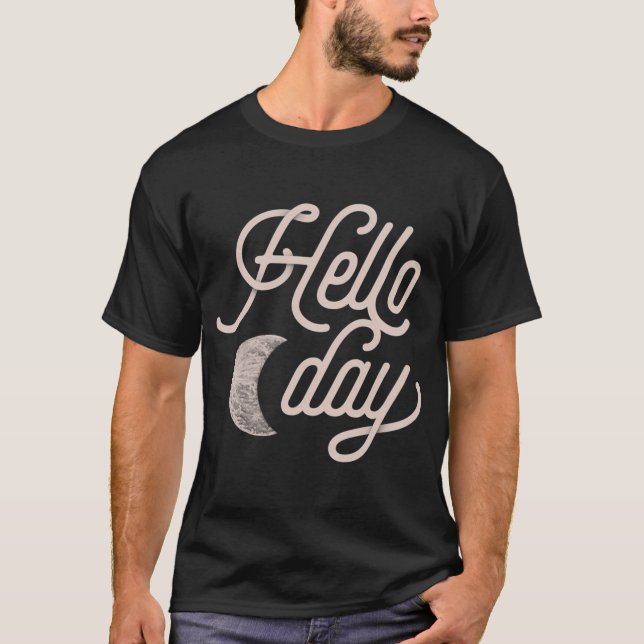 T-shirt Bonjour lundi (Devant)