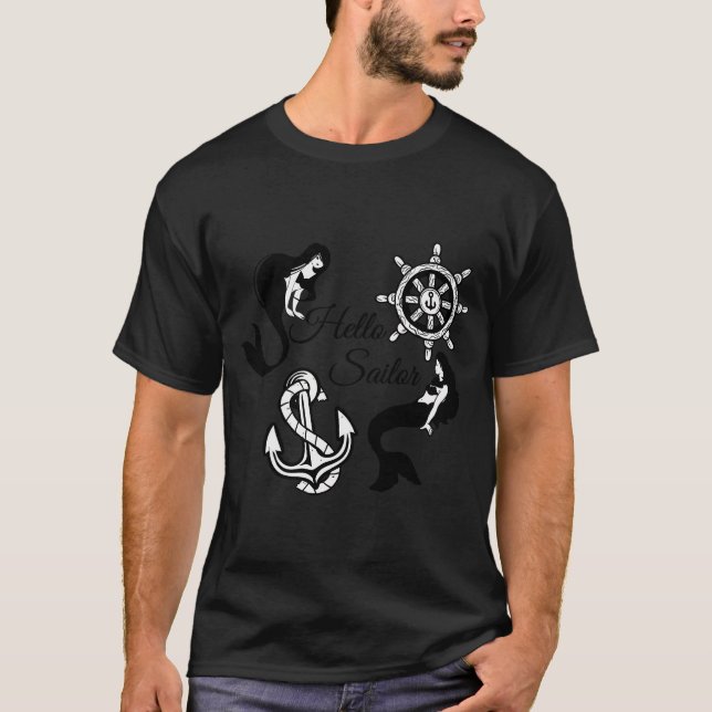 T-shirt Bonjour Marin (Devant)