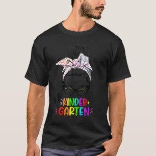 T-shirt Bonjour Maternelle Chignon Méssy Retour à l'école 