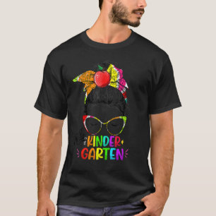 T-shirt Bonjour Maternelle Chignon Méssy Retour à l'école