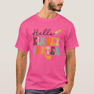 T-shirt Bonjour maternelle Joyeux Nouvel An Année 1er Jour
