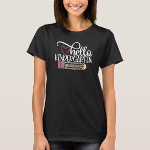 T-shirt Bonjour maternelle léopard rentrée scolaire enseig