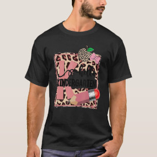 T-shirt Bonjour Maternelle Retour À L'École Femmes Filles