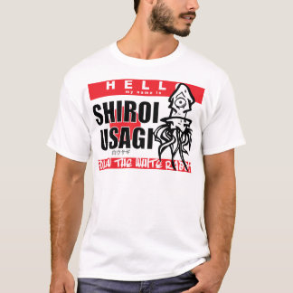 T-SHIRT BONJOUR MON NOM EST SHIROI USAGI