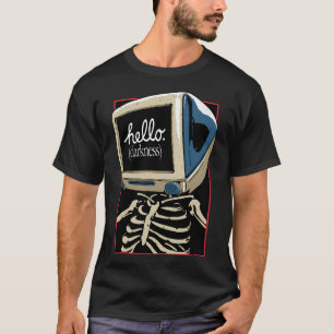 T-shirt Bonjour obscurité