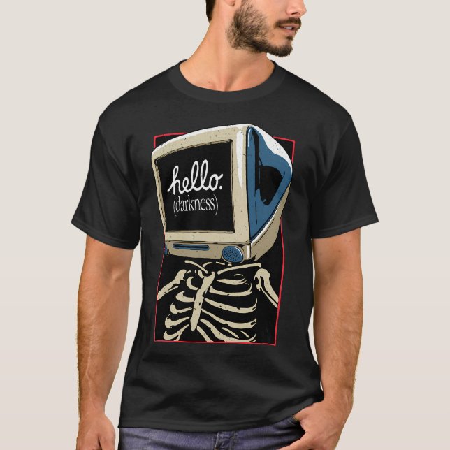 T-shirt Bonjour obscurité (Devant)