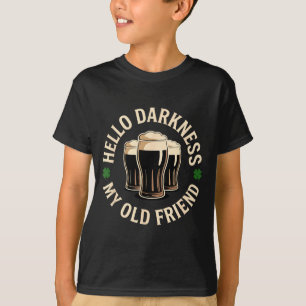 T-shirt Bonjour obscurité vieil ami bière irlandaise St. P