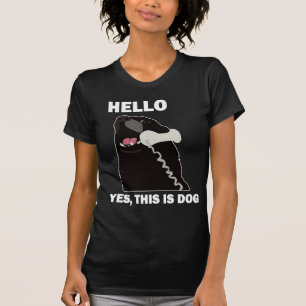 T-shirt BONJOUR OUI C'EST téléphone de téléphone de CH