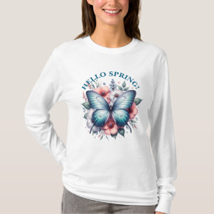 T-shirt Bonjour Papillon de Printemps-96282