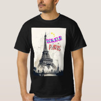Bonjour Paris coloré