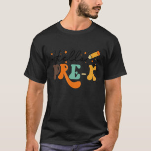 T-shirt Bonjour Pré K Bonjour Retour À L'École Premier Jou