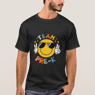 T-shirt Bonjour Pré-K Équipe d'élèves de l'enseignement Pr