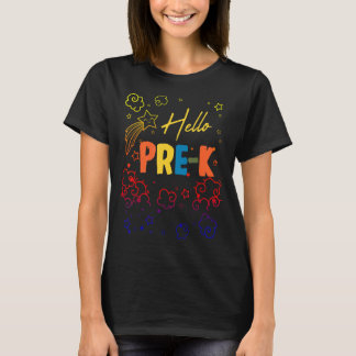 T-shirt Bonjour Pré K Graduate et PréK