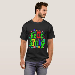 T-shirt Bonjour printemps
