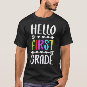T-shirt Bonjour professeur de première année élève de prem