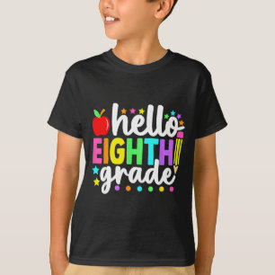T-shirt Bonjour professeurs de huitième année de rentrée