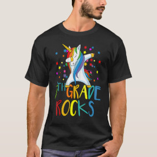 T-shirt Bonjour Rocks de la septième année 7e année Appuc