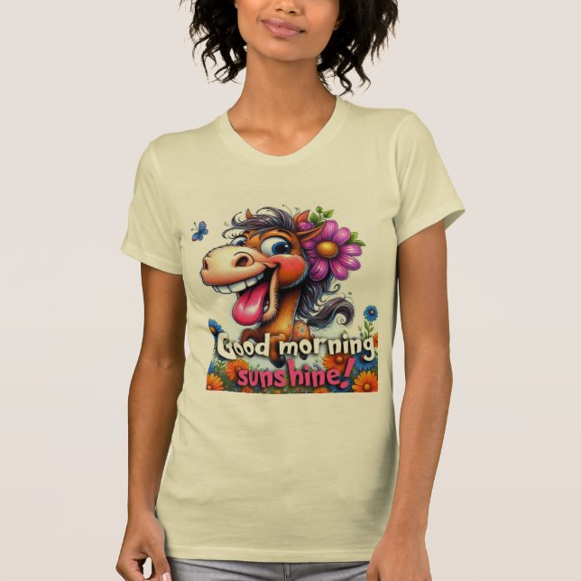 T-Shirt Bonjour Soleil (Devant)