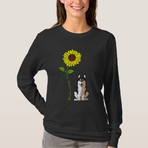 T-shirt Bonjour Soleil Amour Mon Chien Husky Sibérien