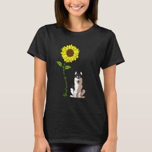 T-shirt Bonjour Soleil Amour Mon Chien Husky Sibérien
