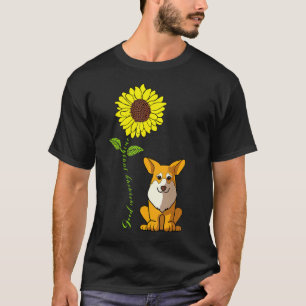 T-shirt Bonjour Soleil Amour Mon Pembroke Corgi Chien