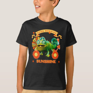 T-shirt Bonjour Soleil Drôle Caméléon