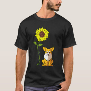 T-shirt Bonjour soleil Pembroke Corgi Chien