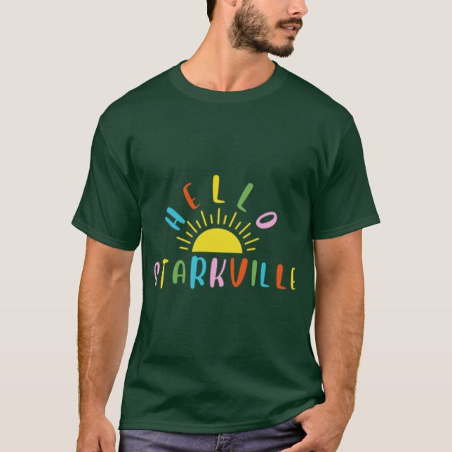 T-shirt Bonjour Starkville (Devant)