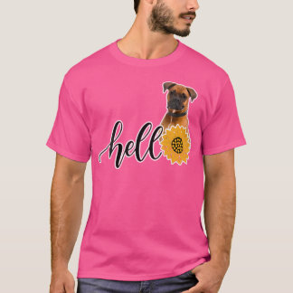 T-shirt Bonjour Sunflower Boxer