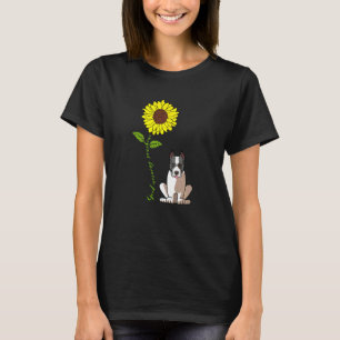 T-shirt Bonjour Sunshine Amour Mon Staffordshire Bull T