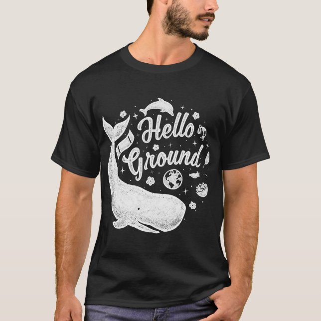 T-shirt Bonjour Terre (Devant)