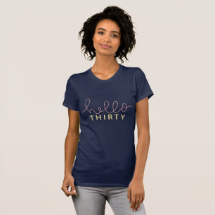 T-SHIRT BONJOUR TRENTE