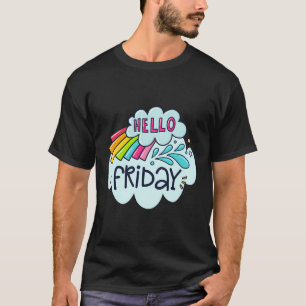 T-shirt Bonjour vendredi