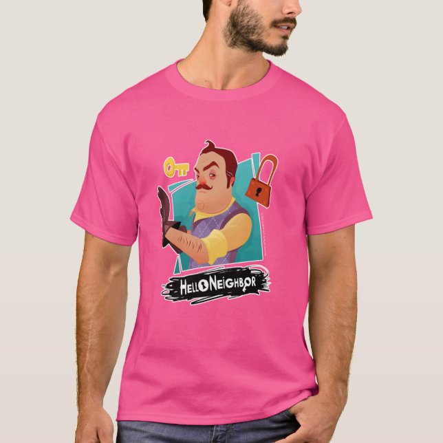 T-shirt Bonjour voisin - Conceptions liées au jeu  1 (Devant)