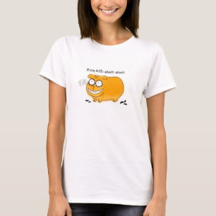 T-shirt Bonjour-wheek wheek heureux