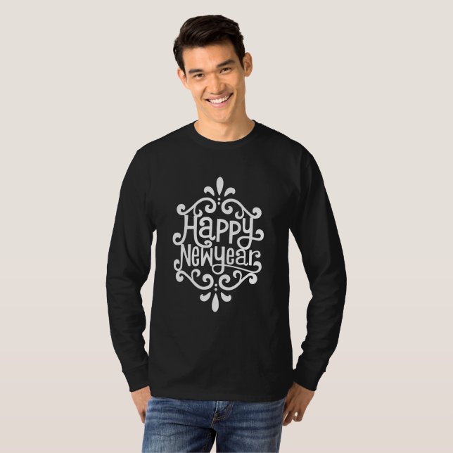 T-shirt Bonne année (Devant entier)
