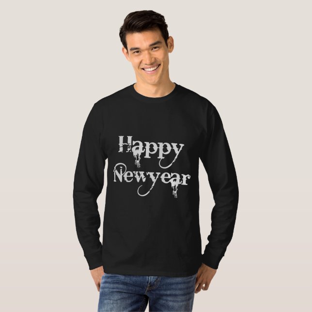 T-shirt Bonne année (Devant entier)