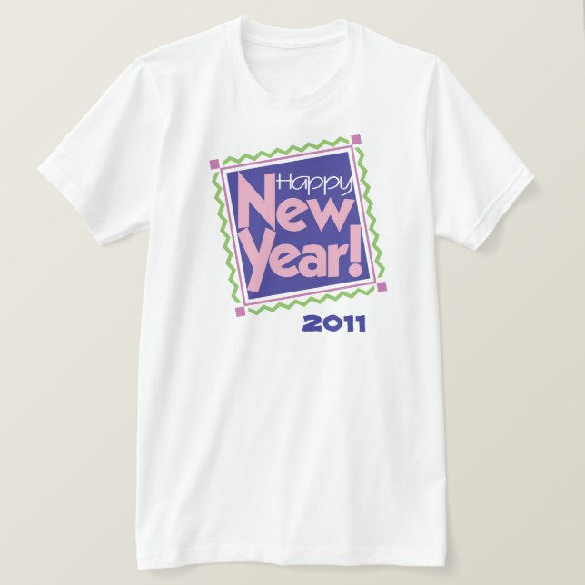 T-SHIRT BONNE ANNÉE (Design devant)