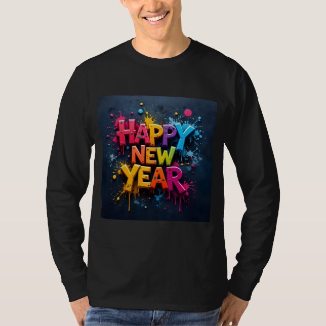 T-shirt Bonne année (Devant)