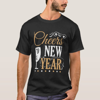 T-shirt Bonne année 2022 Célébration Nouvel An Réveillon
