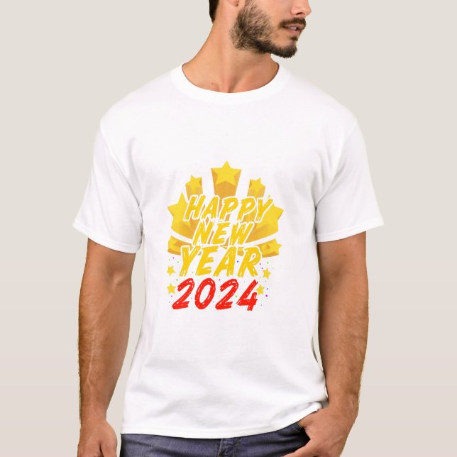 T-shirt Bonne année 2024  (Devant)