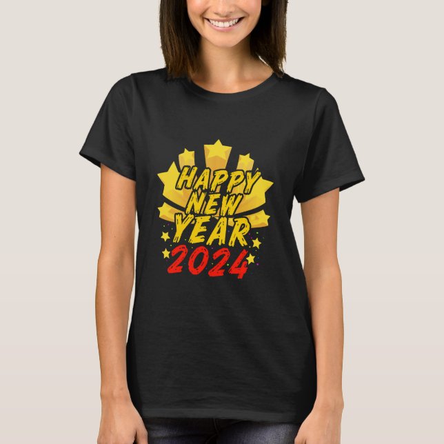 T-shirt Bonne année 2024  (Devant)