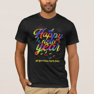 T-shirt Bonne année 2024 Tie Dye Party 2024