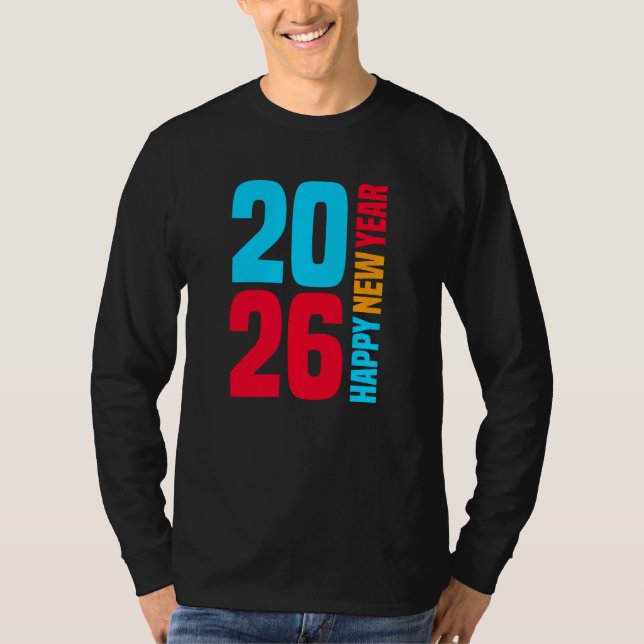 T-shirt Bonne année 2026-34568 (Devant)