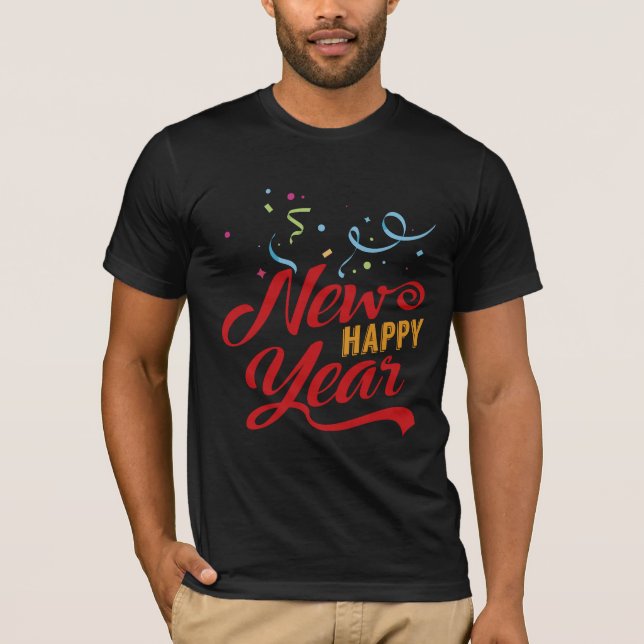 T-shirt Bonne année 2 Vous (Devant)